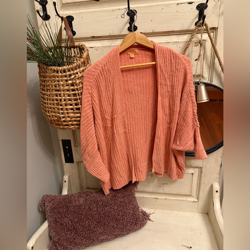 Cozy Coral Open-Front barefoot dreams